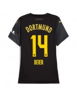 Borussia Dortmund Maximilian Beier #14 Bortedrakt Dame 2024-25 Korte ermer